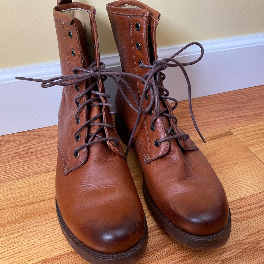 Frye Veronica Combat Boots